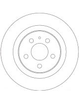 TRW DF4256 Тормозной диск
