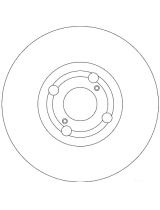 TRW 24012501571 Тормозной диск