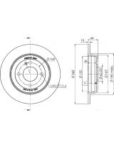 Hyundai/Kia 584110U300 Тормозной диск