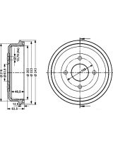 Stellox 6025-2532-SX Тормозной барабан