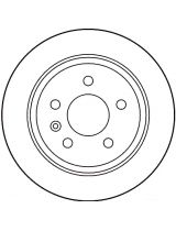TRW DF2794 Тормозной диск