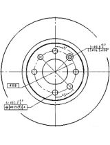 Patron PBD2564 Тормозной диск передний