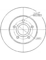 Patron PBD5118 Тормозной диск