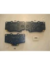 Japanparts PA-254AF Колодки дисковые передние