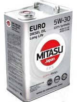 Моторное масло MITASU MJ-210-4 EURO PAO LL III OIL 5W-30 4л