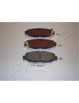 Japanparts PP-212AF Колодки дисковые задние