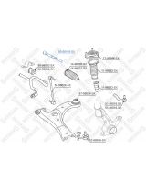 Stellox 55-00168-SX Тяга рулевая