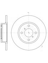 REMSA 662100 Тормозной диск