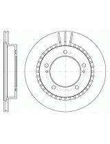 REMSA 649210 Тормозной диск
