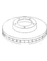 Valeo 297617 Тормозной диск