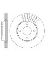 REMSA 657510 Тормозной диск