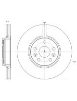 REMSA 6147710 Тормозной диск