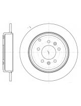 REMSA 669200 Тормозной диск