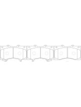 NiBK PN0555 Колодки дисковые