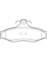 Valeo 301902 Колодки дисковые