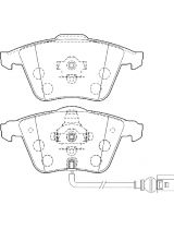 Valeo 301863 Колодки дисковые
