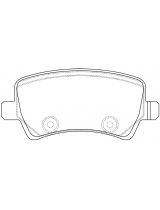 NiBK PN0463 Колодки дисковые