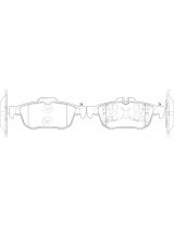 NiBK PN0521 Колодки дисковые