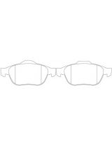 NiBK PN0204 Колодки дисковые