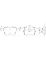 NiBK PN0358 Колодки дисковые