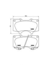 BREMBO P83066 Колодки дисковые передние