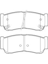 Valeo 301932 Колодки дисковые задние