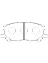 Akebono AN687WK Колодки дисковые