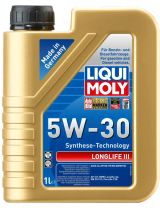 Моторное масло LIQUI MOLY 20820 Longlife III 5W-30 1л