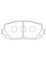 Akebono AN715K Колодки дисковые