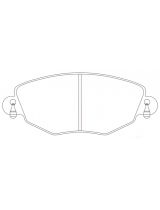 NiBK PN0159 Колодки дисковые