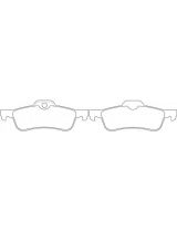 NiBK PN0205 Колодки дисковые