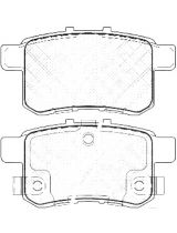 Akebono AN740WK Колодки дисковые