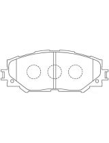 Akebono AN742K Колодки дисковые