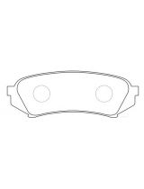 TOYOTA 0446660070 Колодки дисковые