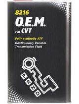 Трансмиссионное масло MANNOL MN8216-1ME 8216 CVT O.E.M. 1л METAL