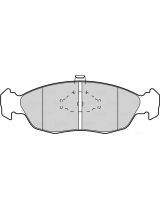 Valeo 301074 Колодки дисковые передние