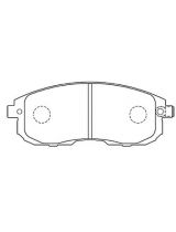 Akebono AN689WK Колодки дисковые