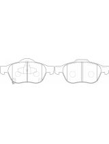 NiBK PN1236 Колодки дисковые