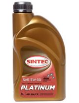Моторное масло SINTEC 801938 PLATINUM SAE 5W-30, API SN/SF 1л