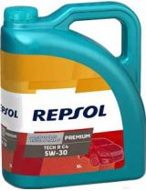 Моторное масло Repsol RP081C55 PREMIUM TECH R C4 5W-30 5л
