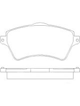 Patron PBP1473 Колодки дисковые передние
