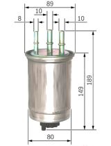 BOSCH 0 450 906 511 Фильтр топливный