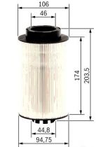 BOSCH 1 457 429 655 Фильтр топливный