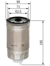 BOSCH 1 457 434 402 Фильтр топливный