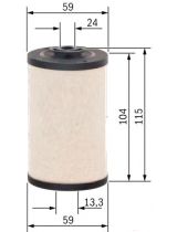 BOSCH 1 457 431 158 Фильтр топливный