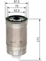 BOSCH F 026 402 013 Фильтр топливный