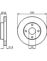 BOSCH 0 986 478 787 Тормозной диск