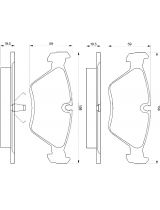 BOSCH 0 986 461 752 Колодки дисковые