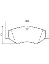 BOSCH 0 986 494 293 Колодки дисковые