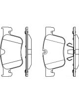 BOSCH 0 986 494 703 Колодки дисковые